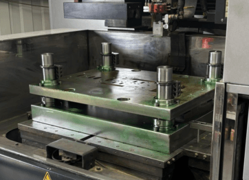 Multi-Stage Progression Press Tool on a Sodick AQ600L